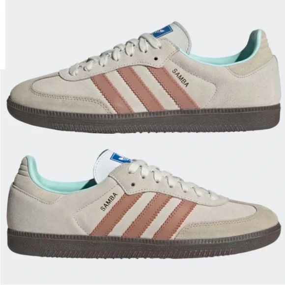 adidas Samba OG Crystal White Clay Strata - Picture 6 of 15